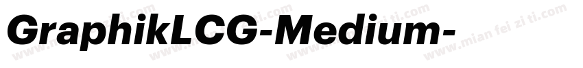 GraphikLCG-Medium字体转换