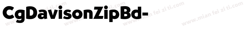 CgDavisonZipBd字体转换