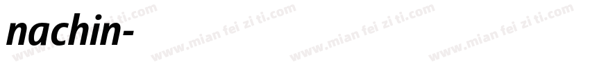 nachin字体转换