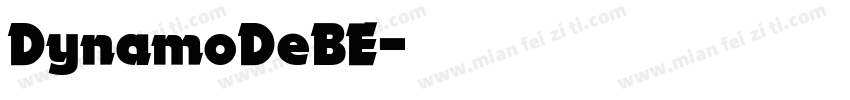 DynamoDeBE字体转换