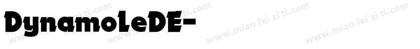 DynamoLeDE字体转换
