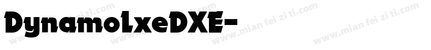 DynamoLxeDXE字体转换