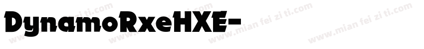 DynamoRxeHXE字体转换