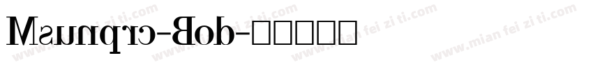 Msunprc-Bod字体转换