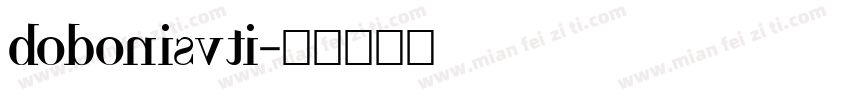 bodonisvti字体转换