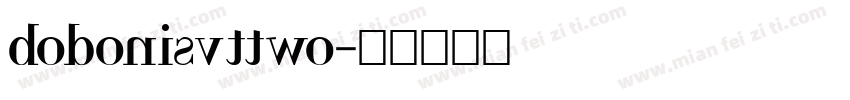 bodonisvttwo字体转换