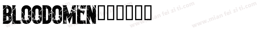 BloodOmen字体转换