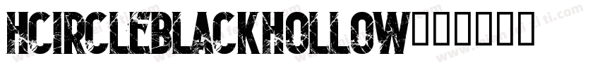 HCircleBlackHollow字体转换