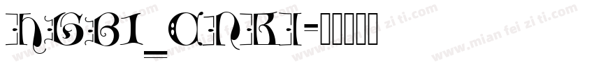 HGB1_CNKI字体转换