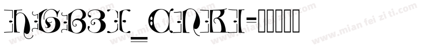 HGB3X_CNKI字体转换