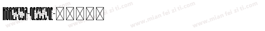 HSAlhuda-medium字体转换