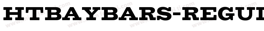 HTBaybars-Regular字体转换