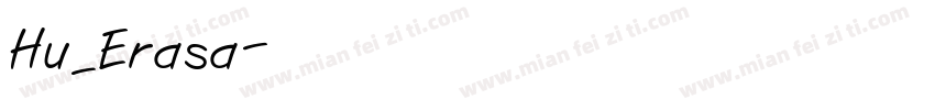 Hu_Erasa字体转换