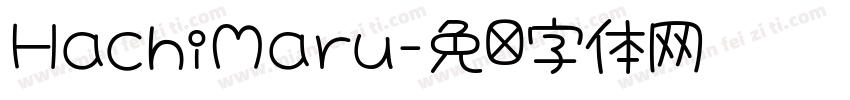 HachiMaru字体转换