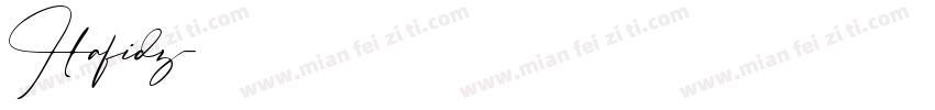 Hafidz字体转换