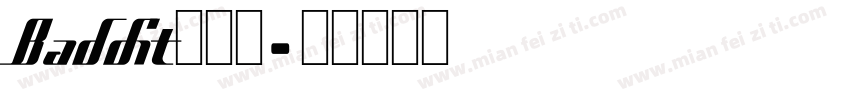 Baddit转换器字体转换