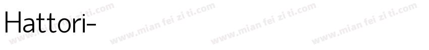 Hattori字体转换