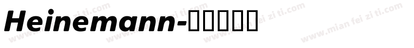 Heinemann字体转换