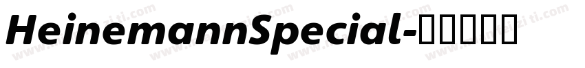 HeinemannSpecial字体转换
