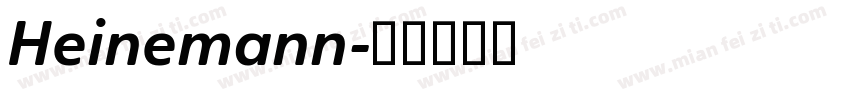 Heinemann字体转换