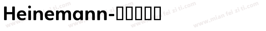 Heinemann字体转换