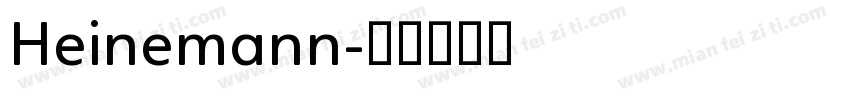 Heinemann字体转换
