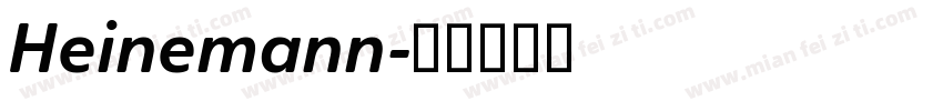 Heinemann字体转换