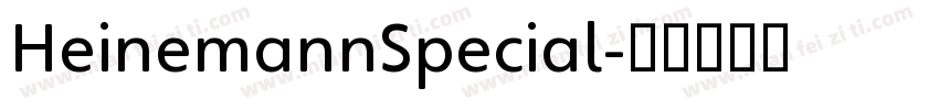 HeinemannSpecial字体转换