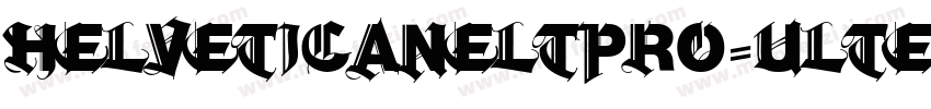 HELVETICANELTPRO-ULTEX字体转换
