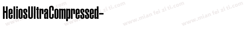 HeliosUltraCompressed字体转换