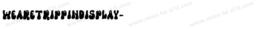 WearetrippinDisplay字体转换