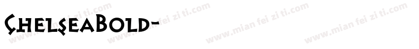 ChelseaBold字体转换