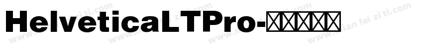 HelveticaLTPro字体转换