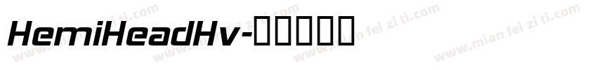 HemiHeadHv字体转换