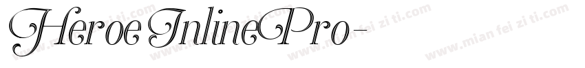 HeroeInlinePro字体转换