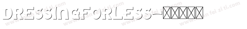 DressingForLess字体转换