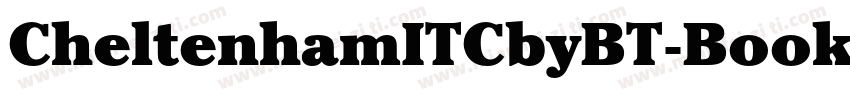 CheltenhamITCbyBT-BookItalic字体转换