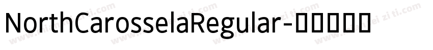 NorthCarosselaRegular字体转换