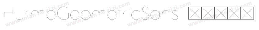 HurmeGeometricSans1字体转换
