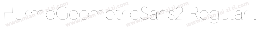 HurmeGeometricSans2-Regular字体转换