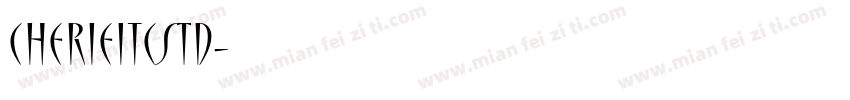 CherieITCStd字体转换