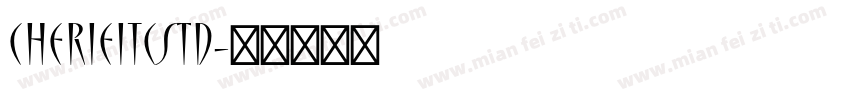 CherieITCStd字体转换