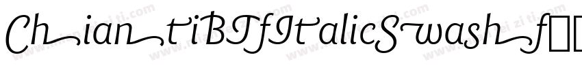 ChiantiBT-ItalicSwash字体转换