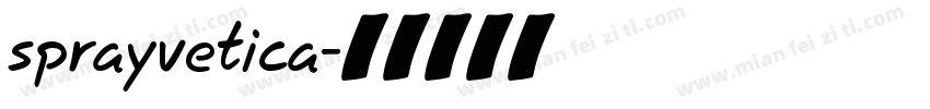 sprayvetica字体转换