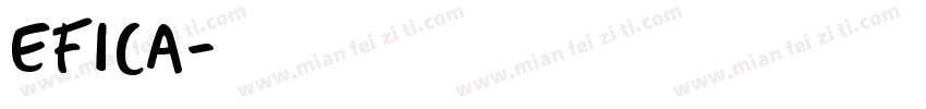 EFICA字体转换