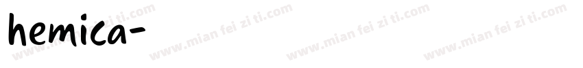 hemica字体转换