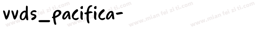 vvds_pacifica字体转换