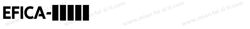 EFICA字体转换
