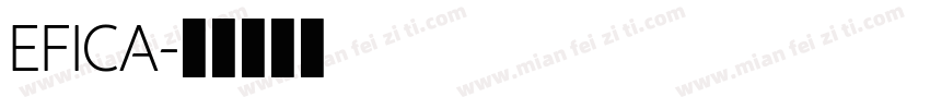 EFICA字体转换