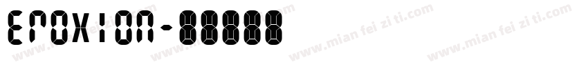 Eroxion字体转换